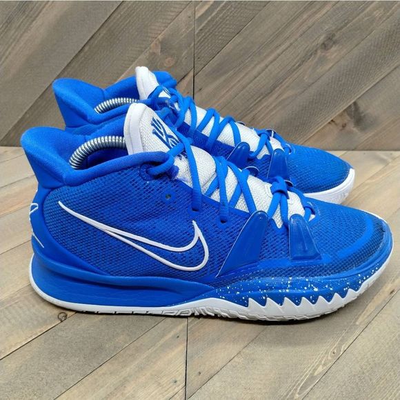 Nike Kyrie TB 7 Game Royal Basketball Sneakers Mens Size 8.5 Athletic Shoes Blue - Picture 3 of 8